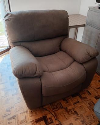 poltrona relax elettrica 