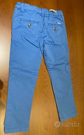 Pantaloni Harmond&Blain tela cotone bimbo 3/4 anni