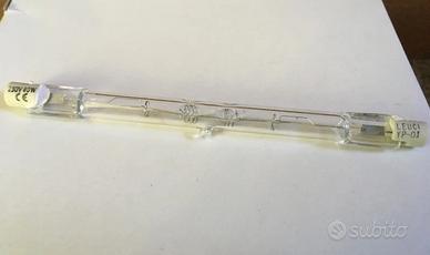 2 lampadine Leuci alogena R7s 80W 117mm