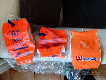 Braccioli: paio 'BEMA', 1 'Bestway' (fino a 30 kg)