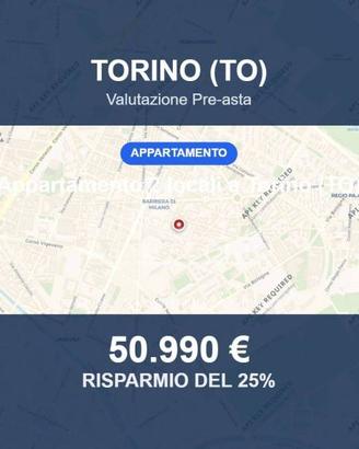 Immobile in asta di 44 m² a Torino