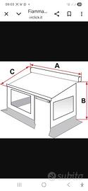 PRIVACY ROOM veranda per tendalino per Van 