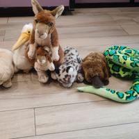 Lotto di 7 peluche national geographic a 25 euro 