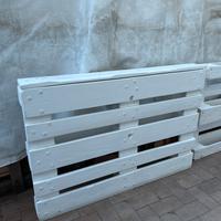 Bancali epal pitturati bianco