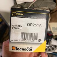 Filtro olio peugeot citroen