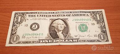 Banconota One Dollar USA del 1981