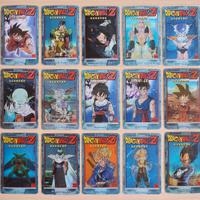 Collezione completa 15 lenticolari blu Dragonball