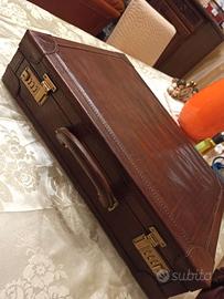 Ventiquattrore in Pelle The Bridge Marrone