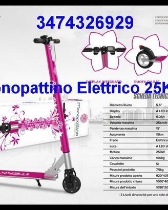 Monopattino Elettrico 250W