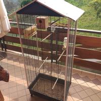 voliera per uccelli 