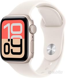 Apple Watch SE 3, Cassa 40 mm alluminio galassia