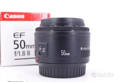 Canon EF 50mm f1.8 II