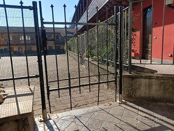 cancello più recinzione