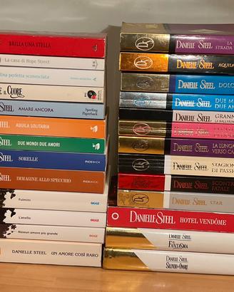 Danielle Steel: Lotto, titoli vari in descrizione.