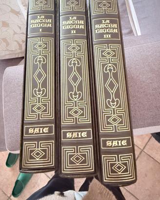 Volumi bibbia in oro