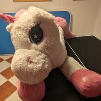 Unicorno peluche gigante 
