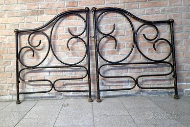 testata letto inizio secolo