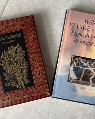 Shakespeare. Due volumi.