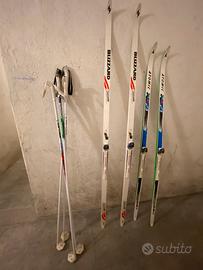 Coppia di sci da fondo con Salomon