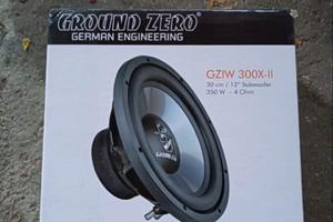 Subwoofer ground zero