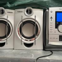 Thomson CS700 stereo con CD e casse grigio