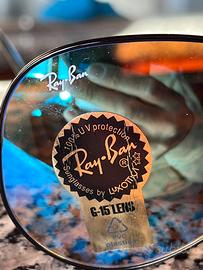 Ray-Ban Aviator nuovi con accessori originali