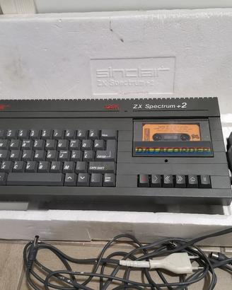 Spectrum ZX +2 Sinclair 128k+2 Man.Utente+Joystick