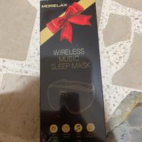 Mascherina per dormire con bluetooth