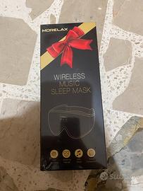 Mascherina per dormire con bluetooth