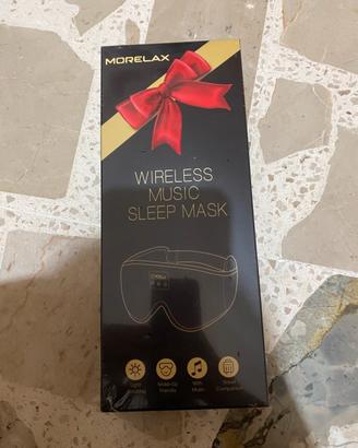 Mascherina per dormire con bluetooth