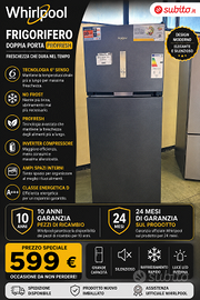 Whirlpool Frigorifero doppia porta - WHD2 6473 X5E