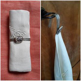 Portatovagliolo vintage che diventa gancio