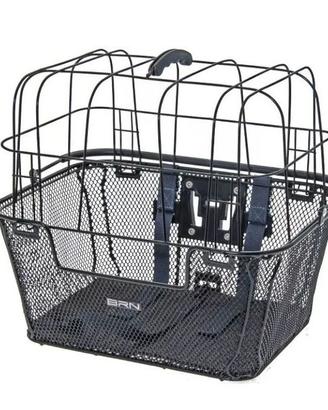 CESTINO ANTERIORE BICI PER TRASPORTO CANI PICCOLI