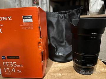 Sony FE zeiss distagon 35mm f1.4