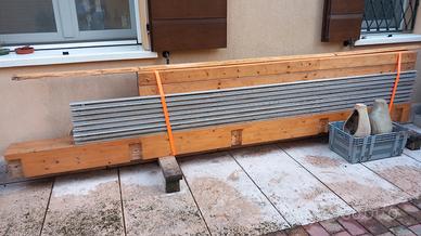 Legno lamellare travi