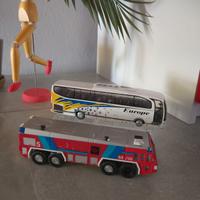 Lotto vintage autocarri autobus camion pompieri
