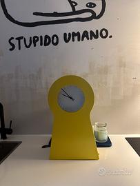 Orologio/pensile  con contenitore giallo IKEA