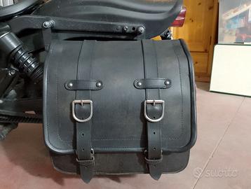 borsa cuoio per harley davidson