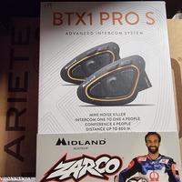 MIDLAND BTX1 PRO S Interfono Bluetooth Kit Doppio