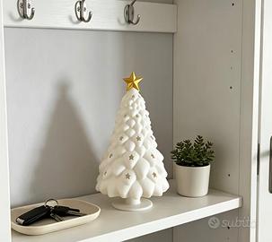 Albero di Natale in ceramica da tavolo