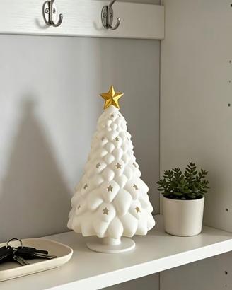 Albero di Natale in ceramica da tavolo