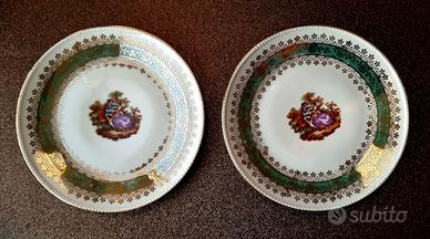 Romanticismo e Lusso-Bavarian Vintage,2 piatti