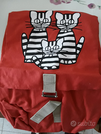 Zaino In stoffa, nuovo, con cartellino