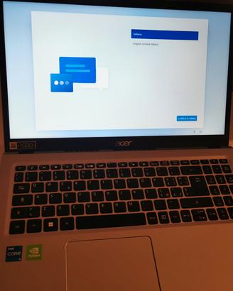 Acer intel i5  + video dedicata Garanzia 5/2027