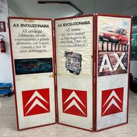 Paravento vintage Citroen anni 80