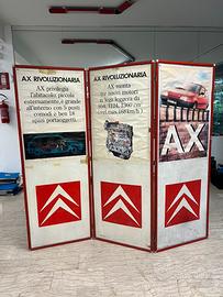 Paravento vintage Citroen anni 80