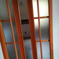 porta a vetro scorrevole 2 ante