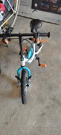 bici bambino/a con rotelle 