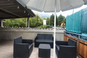 Trilocale con vista montagne