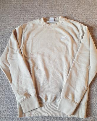 felpa beige nike